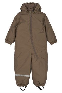 Mikk-Line snowsuit Solid - Chocolate Chip